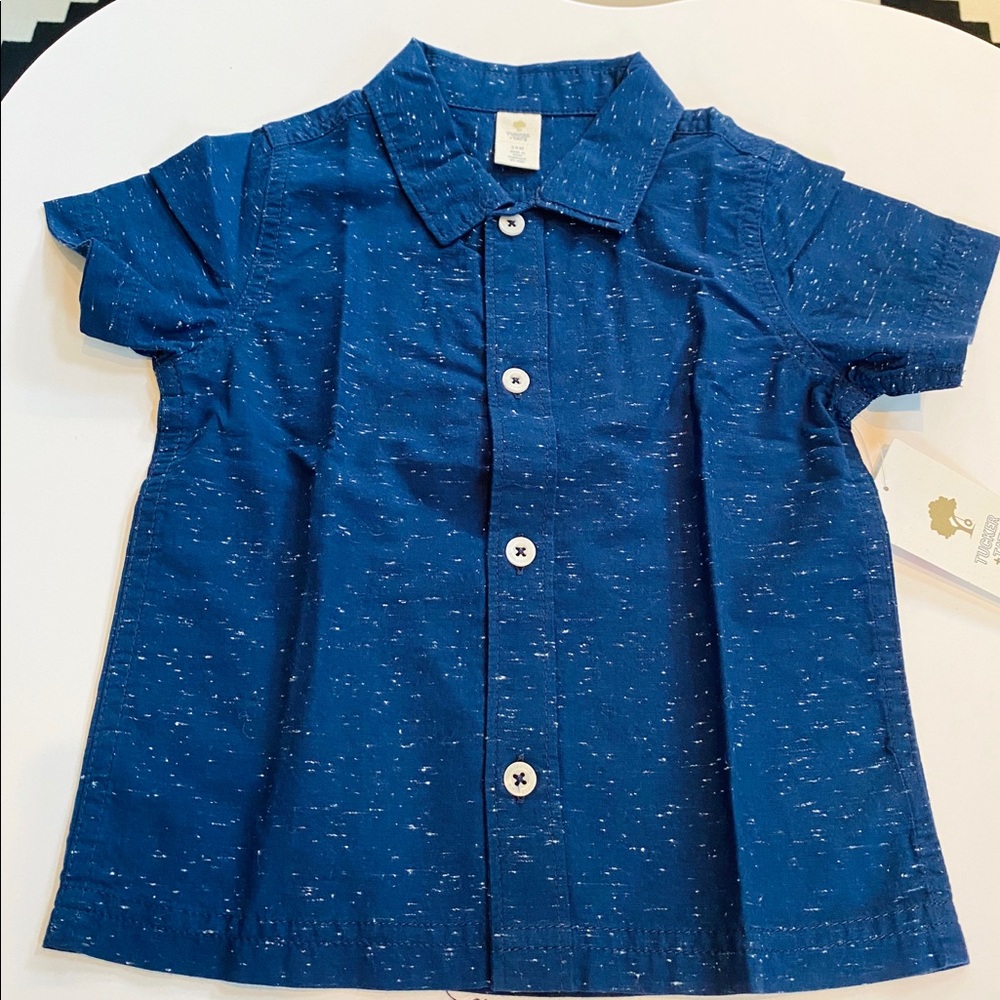 NWT Tucker + Tate blue shirt